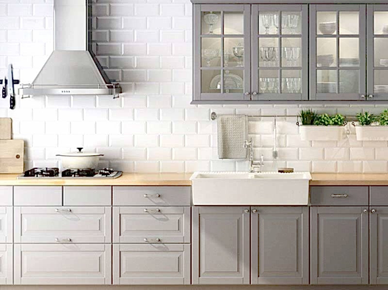 Gri Mutfak Dolabı Modelleri ve Renkleri 30 Mat Gri Mutfak Dolabı